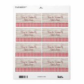 Productlabel land etiket (Full Sheet)