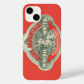 productlabel, pijnbergmineraalwater Case-Mate iPhone case (Achterkant)