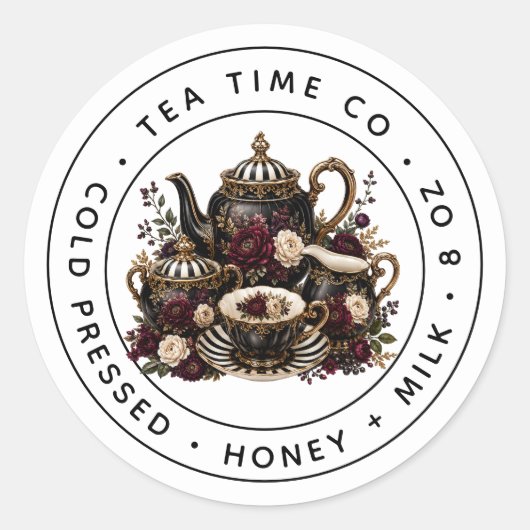 Productlabel Ronde Sticker (Voorkant)