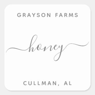 Productlabel Vierkante Sticker