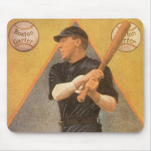  productlabelkunst, Boston Garter voor sokken Muismat