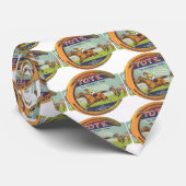  productlabelkunst, Tas Sportman's Tonic Stropdas (Opgerold)