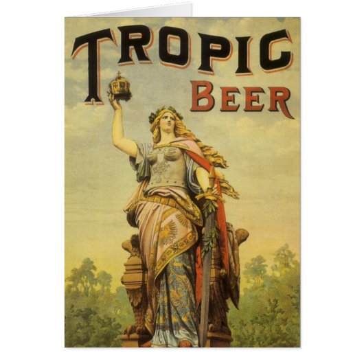  productlabelkunst, Tropische bier Gladiator (Voorkant)