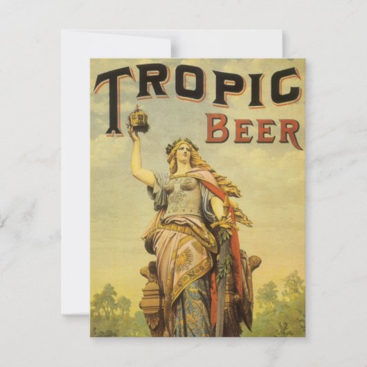  productlabelkunst, Tropische bier Gladiator (Voorkant)