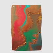 Productpatroon abstract. golfhanddoek (Voorkant)