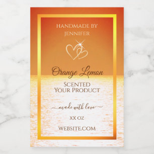 Productverpakkingslabels voor duurzame oceaanontwe voedselcontainer etiket