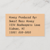 Produit de carte de contact d'affaires (Dos)