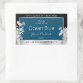 Produit personnalisé Étiquettes Océan Bleu avec ca (Sac)