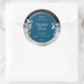 Produit personnalisé Étiquettes Océan Bleu avec ca (Sac)