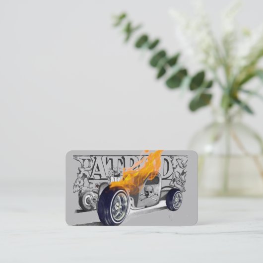 Produits chauds et automobiles - Idées Cartes de v (Debout devant)