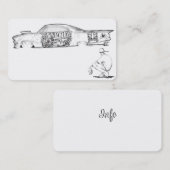 Produits chauds et automobiles - Idées Cartes de v (Devant / Derrière)