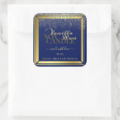 Produits Classy Packaging Étiquette Bleu foncé et  (Sac)