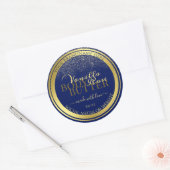 Produits Classy Packaging Étiquette Bleu foncé et  (Enveloppe)