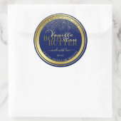 Produits Classy Packaging Étiquette Bleu foncé et  (Sac)