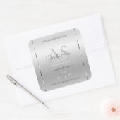 Produits de luxe en argent Diamants Étiquette et M (Enveloppe)