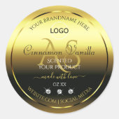 Produits de luxe Étiquette Bijoux Monogram Logo (Devant)