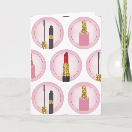 Produits de Maquillage Rose Cosmétiques Modèle Cos (Devant)