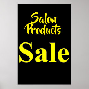 Produits de salon de beauté vente affiches de barb
