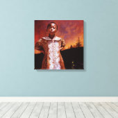 Produits Dolezal Art : "Ma place" sur toile (Insitu (Plancher de Bois))