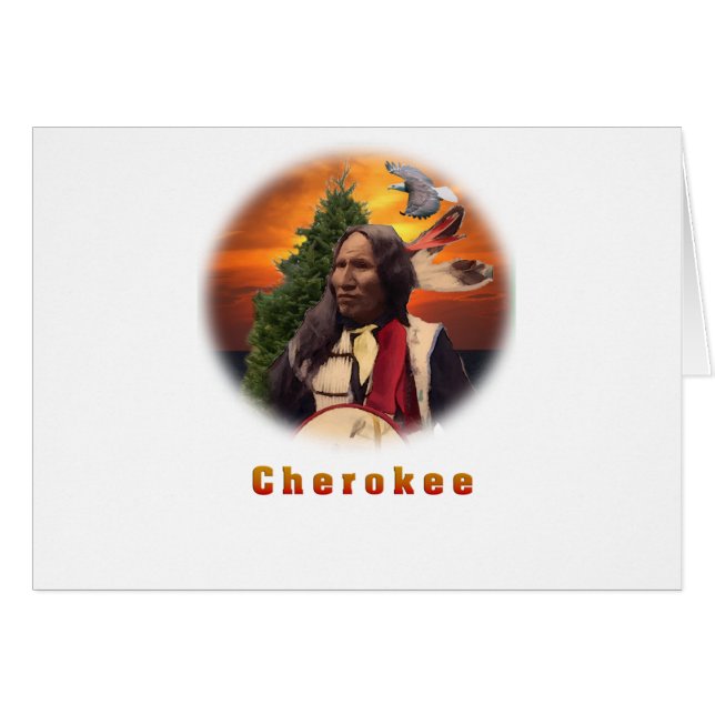 Produits indiens Cherokee (Devant horizontal)