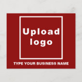 Produits ou services d'affaires sur le prospectus (Dos)