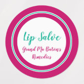 Produits vinyle étanche Artisanat Étiquettes cosmé (Design 2)