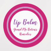 Produits vinyle étanche Artisanat Étiquettes cosmé (Design 1)