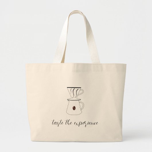 Proef de ervaring grote tote bag (Voorkant)