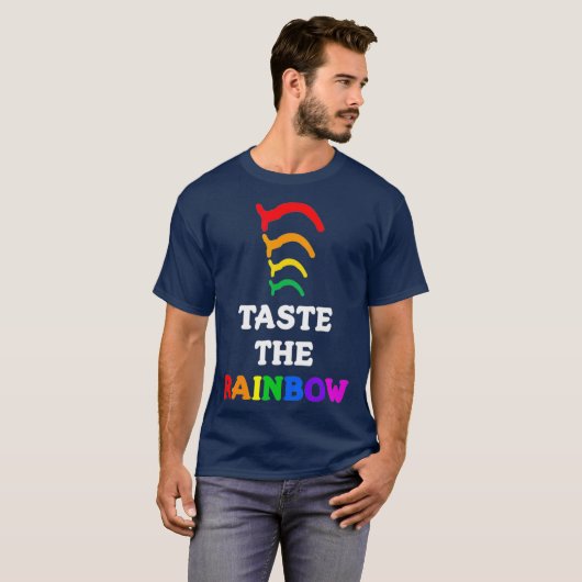 Proef de Rainbow Funny voor medisch T-shirt (Voorkant volledig)