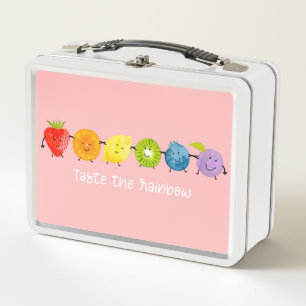 Proef de Rainbow Metal Lunch Box