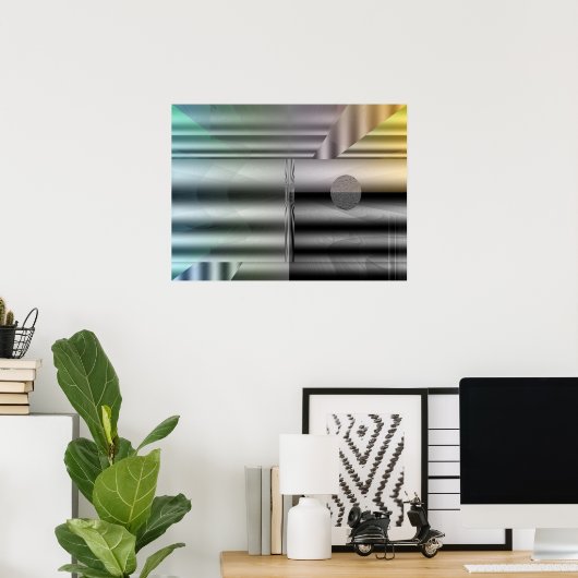 Proef en fout poster (Thuiskantoor)