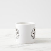 Proef in vrede koffie espresso cup kop (Voorkant)