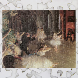Proef op het toneel door Edgar Degas Legpuzzel