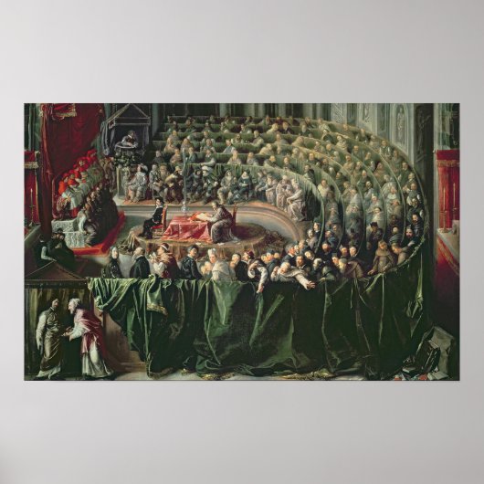 Proef van Galileo, 1633 2 Poster (Voorkant)