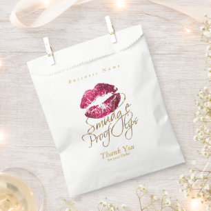 Proef van slips - Hot-roze Bedankzakje