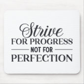 Proef vooruit en perfectioneer niet muismat (Voorkant)