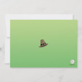 Proefgrims Pet Birthday Foto Uitnodiging (Achterkant)