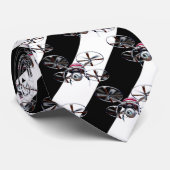 Proefhobby met vliegtuig met drone quadcopter stropdas (Opgerold)