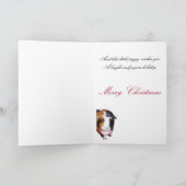 Proefkonijn Feestdagen Kaart (Binnen)