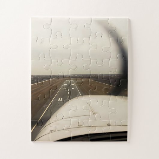 Proefperspectief: Cessna 172 Cockpit Takeoff Legpuzzel (Verticaal)