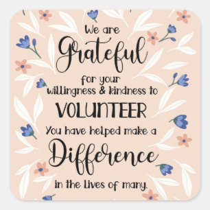 proeftijdkaart vierkante sticker