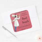 Proeverij Chef Home Inblikken Voedsel Label (Envelop)