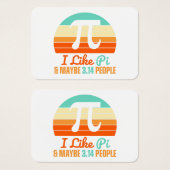 Prof de maths drôle 14 mars Pi Day Merch J'aime (Devant & derrière)