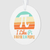Prof de maths drôle 14 mars Pi Day Merch J'aime (devant)