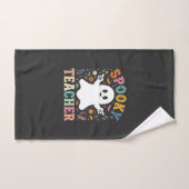 Prof fantôme mignon Halloween Design_1 (Serviette à main)