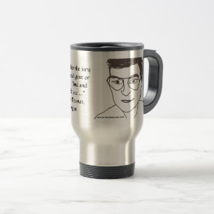 Prof Mattias Desmet Travel Mug par RoseWrites 