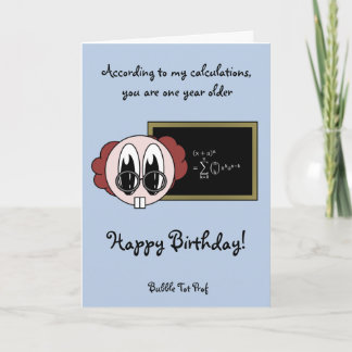 Prof. van de Peuter van de bel Kaart