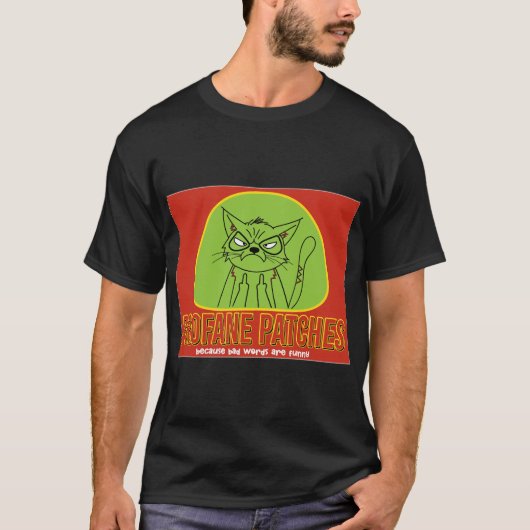 Profane-pleisters T-shirt (Voorkant)
