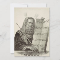 Profeet Mozes met de Tafelen der Wet