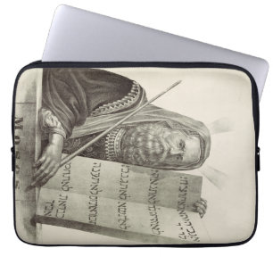 Profeet Mozes met de Tafelen der Wet Laptop Sleeve